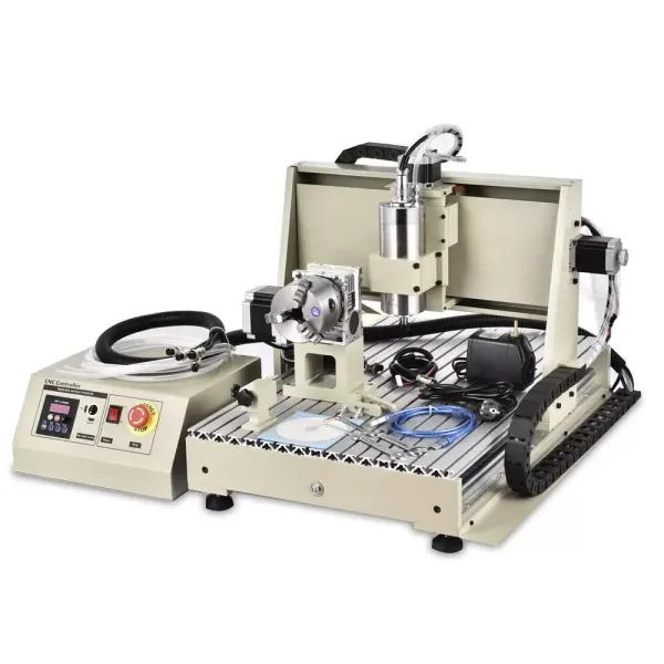 6040 4AXIS USB Graver Router Carving Mill Dřevo Machine Metal Carver 1500W