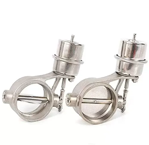 63mm výfukový klapkový ventil Nerezový výfukový podtlakový otevřený