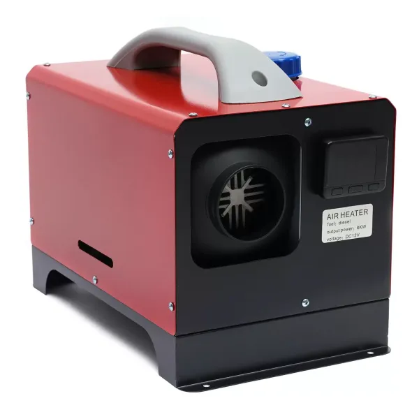 Dieselový ohřívač 8KW s LCD termostatem pro auto, nákladní auto, autobus, karavan, podstavec