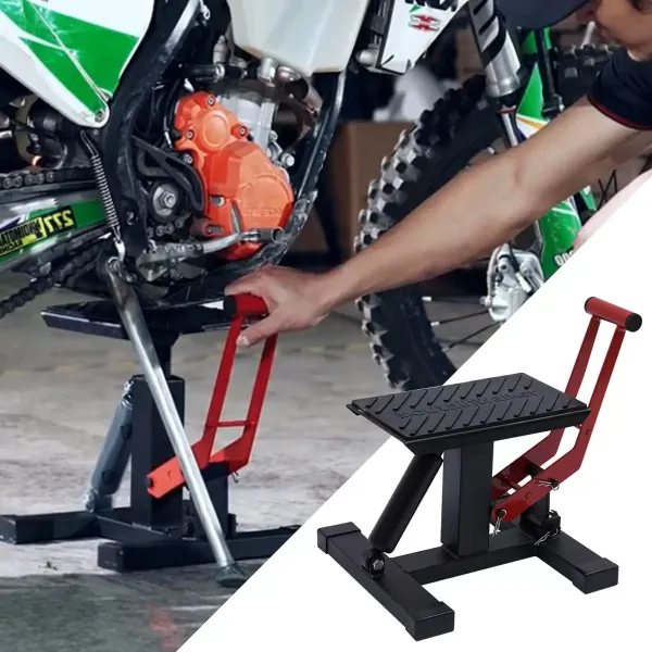 Motokrosový zvedák Výška stojanu na motokros Stojan na zvedání motokrosu Stojan na opravu zvedáku na motocykl Hydraulický stojan na motokros