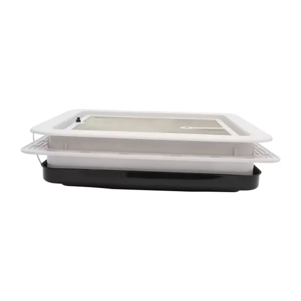 Vent Transparentní střešní světlík 42 x 42 cm 14" pro karavan nebo obytný vůz pro karavany Vent Transparentní střešní světlík 42 x 42 cm 14" pro karavan nebo obytný vůz pro karavany