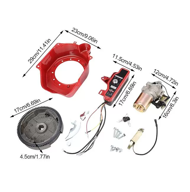Elektrická startovací sada setrvačníkový motor kompatibilní s Honda GX160 GX200