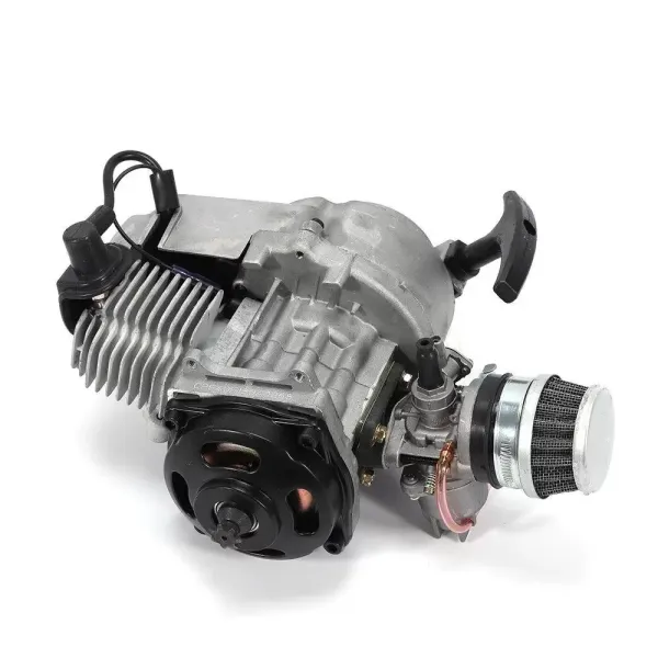 Hliníkový mini motocyklový motor pro motor 49cc Motor Kapesní kolo s karburátorem s Dirt-Bike Cross Mini ATV Multiuse Bell