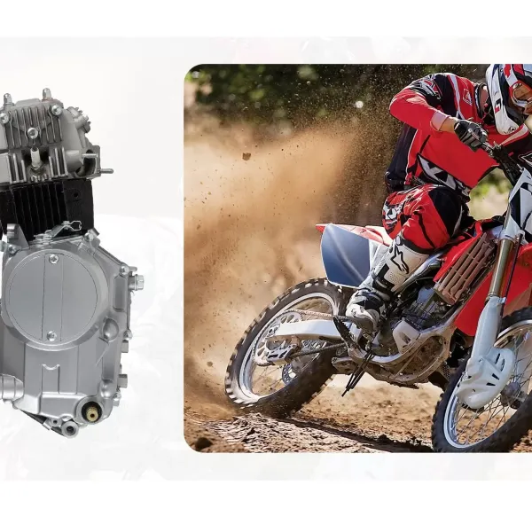 Sada motoru 125 ccm Plně automatický top elektrický startér Pitbike Cross 4-rychlostní manuální startér pro CRF50 XR50 Z50