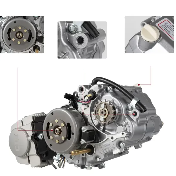 Sada motoru 125 ccm Plně automatický top elektrický startér Pitbike Cross 4-rychlostní manuální startér pro CRF50 XR50 Z50 Sada motoru 125 ccm Plně automatický top elektrický startér Pitbike Cross 4-rychlostní manuální startér pro CRF50 XR50 Z50