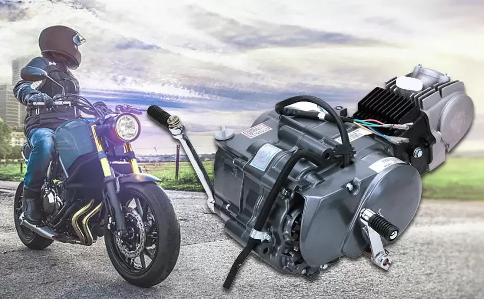 Sada motoru 125 ccm Plně automatický top elektrický startér Pitbike Cross 4-rychlostní manuální startér pro CRF50 XR50 Z50