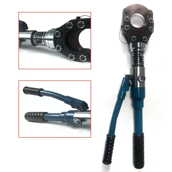 Hydraulická řezačka kabelů CU Alu Nástroj na řezání telefonních kabelů 50mm Hydraulická řezačka kabelů CU Alu Nástroj na řezání telefonních kabelů 50mm