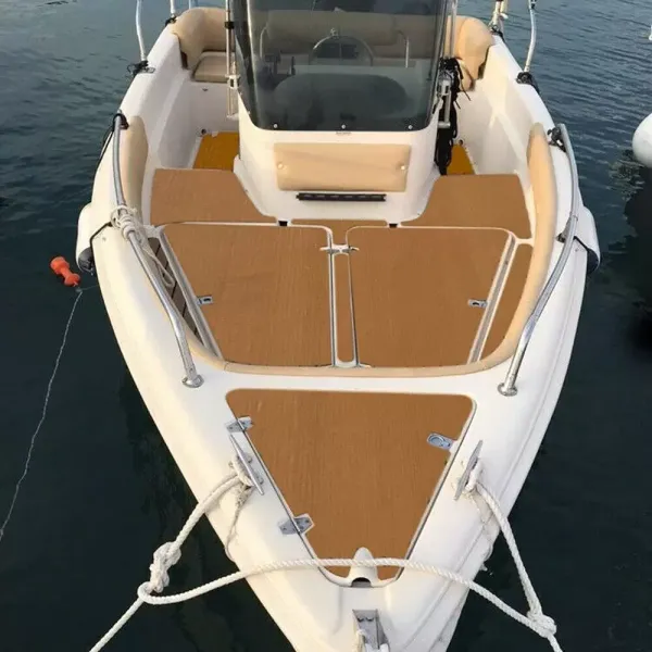 Hnědá pěnová podlaha EVA 240 cm x 900 x 6 mm