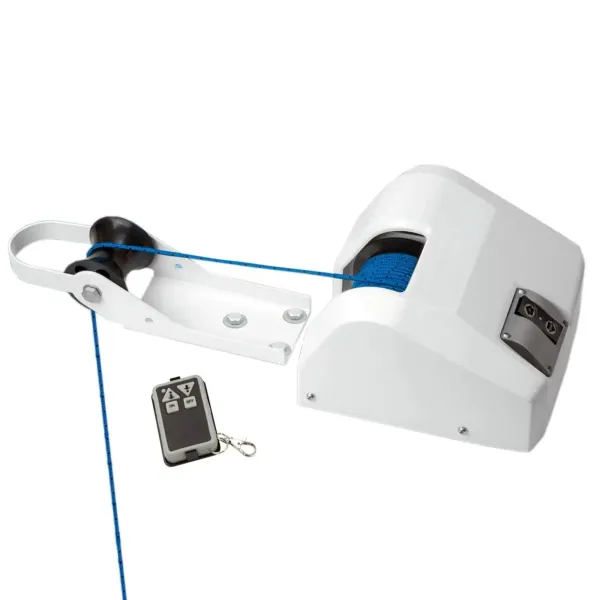 Elektrický kotevní naviják 25 lb pro slanou vodu s dálkovým ovládáním 30 m x 5 mm předem stočený splétaný kotevní kabel Elektrický kotevní naviják 25 lb pro slanou vodu s dálkovým ovládáním 30 m x 5 mm předem stočený splétaný kotevní kabel