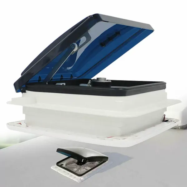 28*28 cm Poklop pro obytný automobil Střešní větrací ventilátor Střešní digestoř Odvětrání Výfuk Střešní poklop s LED světlem Bílé víko Lnner pro ozdobný kroužek 28*28 cm Poklop pro obytný automobil Střešní větrací ventilátor Střešní digestoř Odvětrání Výfuk Střešní poklop s LED světlem Bílé víko Lnner pro ozdobný kroužek