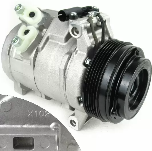 Kompresor klimatizace + spojky pro BMW X5 E53 3.0D 3.0i 4.4i 2000-2006 Kompresor klimatizace 12V