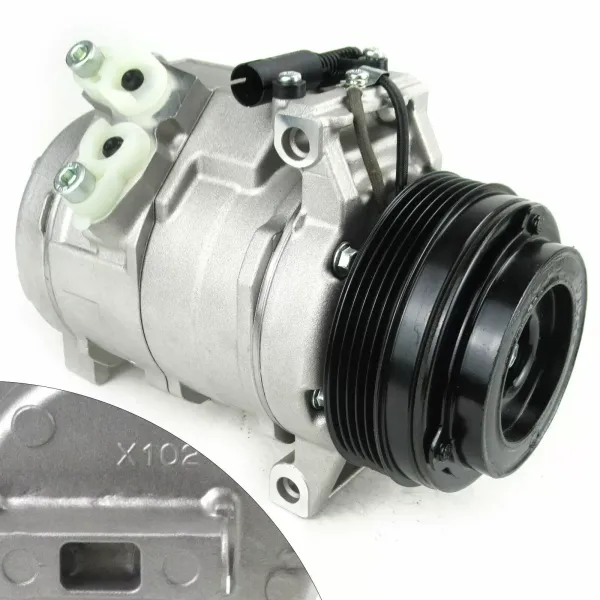 Kompresor klimatizace + spojky pro BMW X5 E53 3.0D 3.0i 4.4i 2000-2006 Kompresor klimatizace 12V