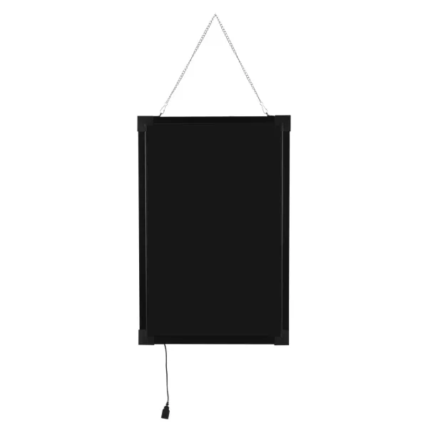 LED osvětlená nástěnka pro psaní zpráv, 16" x 24" vývěska s neonovým efektem smazatelná nabídka, režimy blikání, nástěnka s dálkovým ovládáním LED osvětlená nástěnka pro psaní zpráv, 16" x 24" vývěska s neonovým efektem smazatelná nabídka, režimy blikání, nástěnka s dálkovým ovládáním