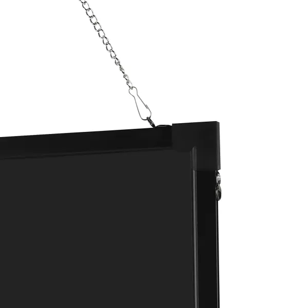 LED nástěnka 60 cm x 80 cm s dálkovým ovládáním a 8 neonovými pery, DIY design pro kavárnu, bar, restauraci, svatbu