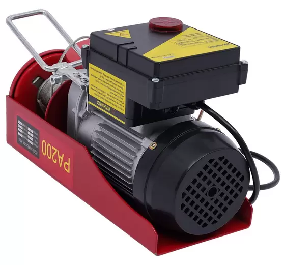 Elektrický naviják 440LBS 230V s bezdrátovým dálkovým ovládáním Elektrický naviják 440LBS s dálkovým ovládáním a popruhy