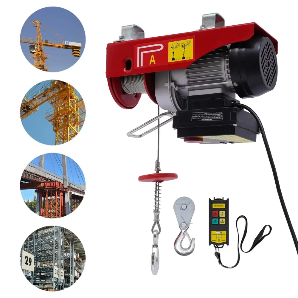 Elektrický naviják 440LBS 230V s bezdrátovým dálkovým ovládáním Elektrický naviják 440LBS s dálkovým ovládáním a popruhy