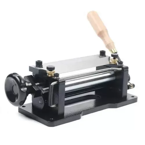 32 x 18 x 18 cm Ruční štípačka na štípání kůže Skiver Lopata Stroj pro ruční výrobu kůže Skiving Paring Peeling