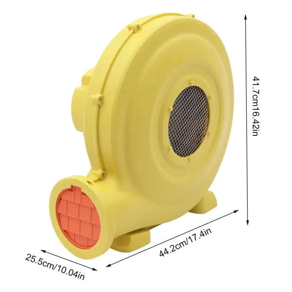 950 W - Turbo ventilátor - Radiální ventilátor - Tlakový ventilátor - Nafukovací palác - Pro nafukovací hrady