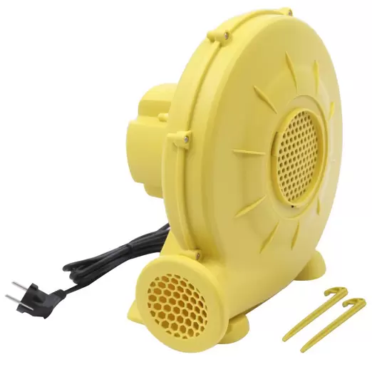 Elektrický dmychadlo 350W 220V, Radiální ventilátor, Elektrický dmychadlo pro skákací hrad, vodní skluzavku, skákací hrady
