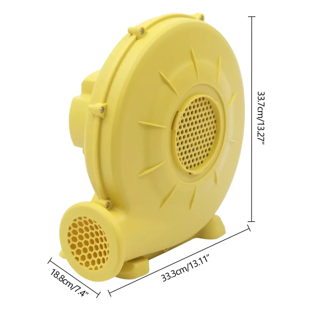 350W 220V elektrický dmychadlo, radiální ventilátor, elektrický dmychadlo na skákací hrad, vodní skluzavka