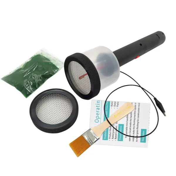 Sada aplikátoru statické trávy 1-12 mm – Sada pro vločkování statické trávy – Materiály pro vlastní výrobu Sada aplikátoru statické trávy 1-12 mm – Sada pro vločkování statické trávy – Materiály pro vlastní výrobu