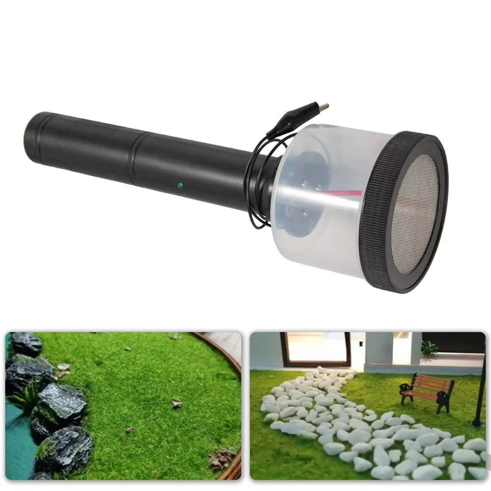 Sada aplikátoru statické trávy 1-12 mm – Sada pro vločkování statické trávy – Materiály pro vlastní výrobu