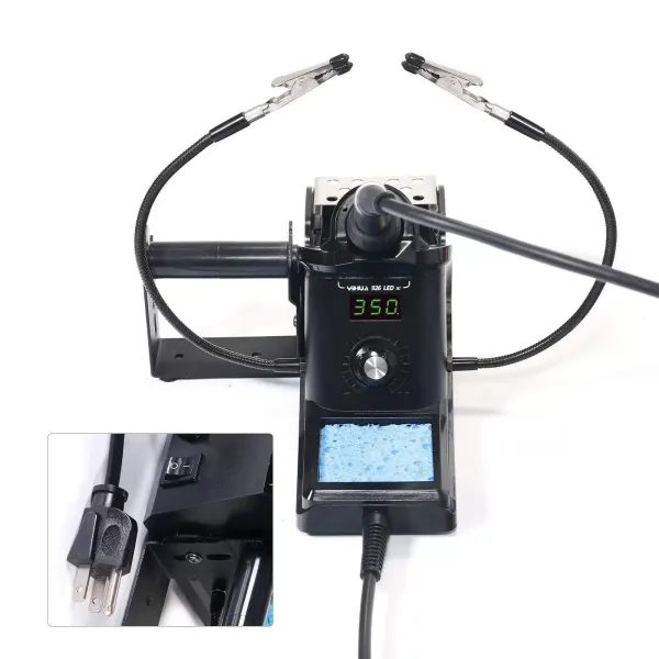 Pájecí stanice, 60W 110V sada digitální pájecí stanice Konverzní držák LED displeje