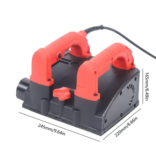 Elektrická bubnová řezačka 1200 W - Šíře špachtle
