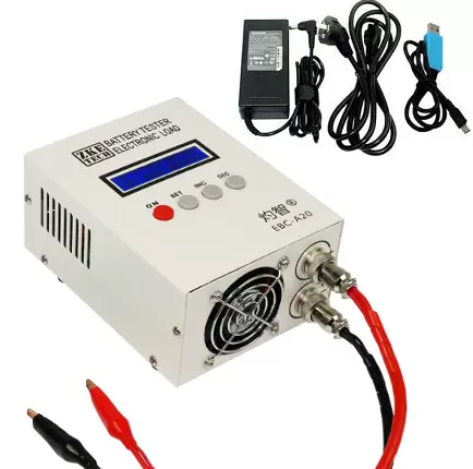 EBC-A20 Li-Po tester kapacity baterií 5A nabíjení 20A vybíjení 85W multifunkční tester baterií