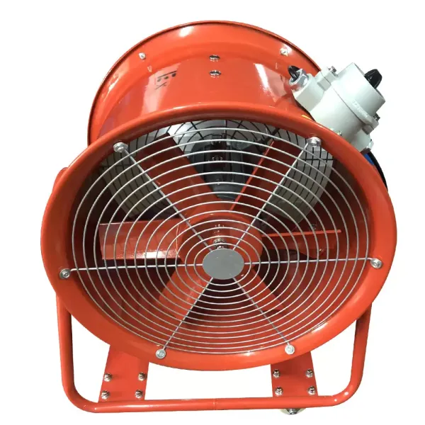 18" přenosný axiální ventilátor 3450 ot./min, 1100 W, kovový průmyslový odsavač odolný proti výbuchu 18" přenosný axiální ventilátor 3450 ot./min, 1100 W, kovový průmyslový odsavač odolný proti výbuchu