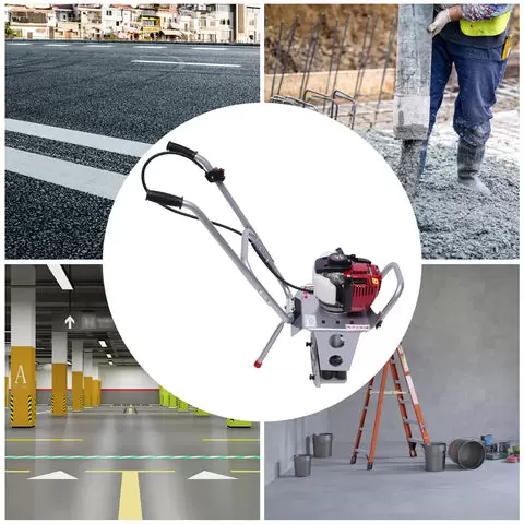 Plynový vibrační motor na beton - 4taktní - Na potěr - Na beton a beton