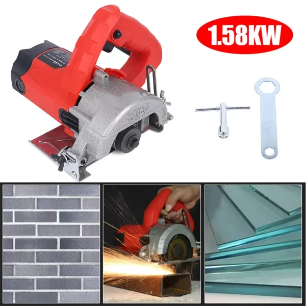 Přenosná kotoučová pila se 2 pilovými listy - Přesná ponorná pila - 1800 W - 13000 ot./min - Ideální pro řezání dřeva