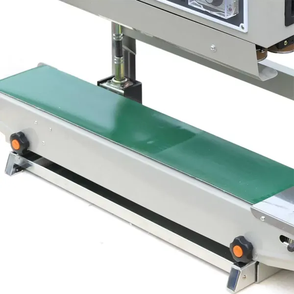 Plastový automatický uzavírací stroj FR-770 Svařovací stroj Elektrický tlak Ruční tepelný uzavírací stroj na potraviny 800W 24m/min