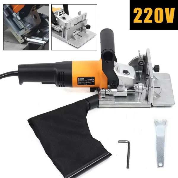 Profesionální fréza na ploché drážky - 220 V - 760 W - 90° nastavitelný úhel