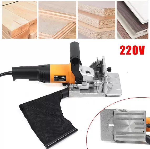 Profesionální fréza na ploché drážky - 220 V - 760 W - 90° nastavitelný úhel
