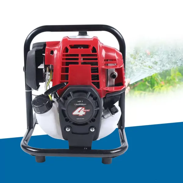 4-taktní 1200W motor benzínové vodní pumpy Přenosné plynové vodní čerpadlo 1" 38CC 4-taktní plynové vodní přenosové čerpadlo zavlažovací čerpadlo