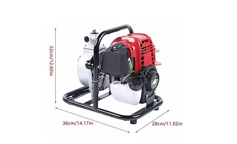 4taktní 1200W motor benzínového vodního čerpadla Přenosné plynové vodní čerpadlo