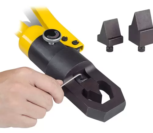Hydraulický separátor matic, ruční separátor šroubů, s malou řeznou hlavou, řada matic M8-M14, M16-24
