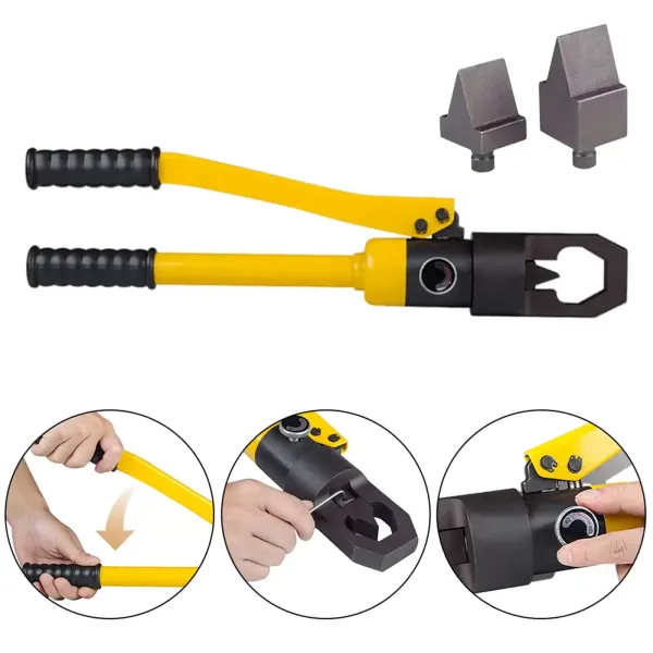 Hydraulický separátor matic, ruční separátor šroubů, s malou řeznou hlavou, řada matic M8-M14, M16-24