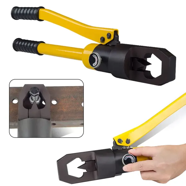 Hydraulický separátor matic, ruční separátor šroubů, s malou řeznou hlavou, řada matic M8-M14, M16-24