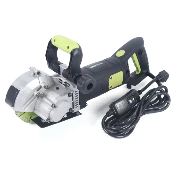 Nástěnná drážková fréza 2700 W 6 diamantových kotoučů 133 mm Granit Scanalature | s vysavačem Wall Chaser