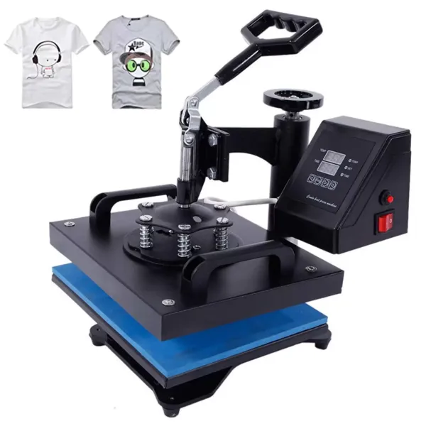 23x30cm Heat Press Machine Tiskařský stroj na hrnky na trička Multifunkční termotransferový stroj na trička