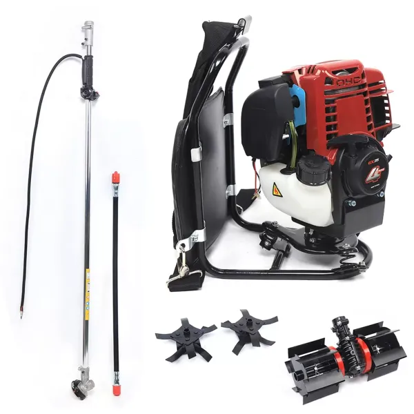 Batoh na benzínový křovinořez 4taktní křovinořez 2v1 křovinořez 1,4 HP, 4500-8500 ot./min.