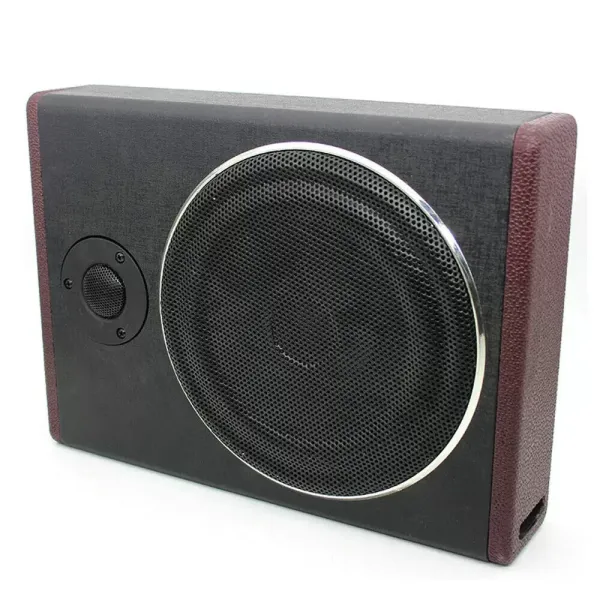 Ultra tenký 8" 600 W 68mm subwoofer do auta Audio do auta Syntetická kůže Dřevěné tělo Dobrý zvukový efekt