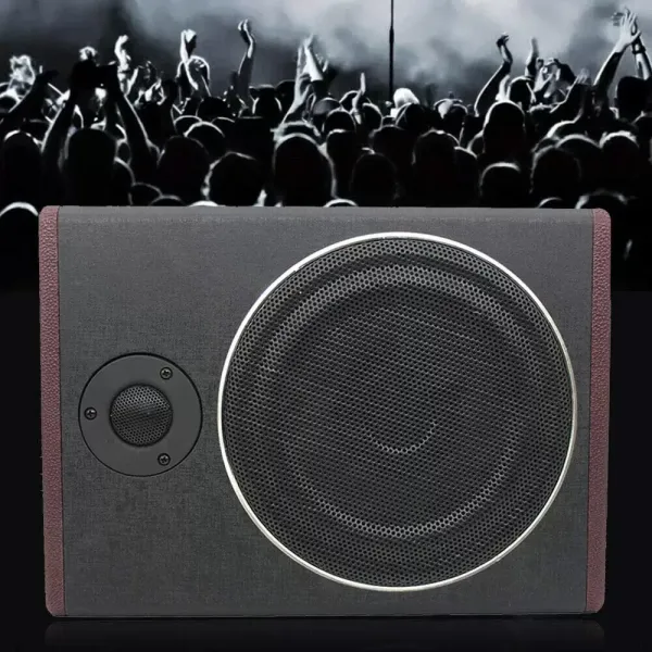 Ultra tenký 8" 600 W 68mm subwoofer do auta Audio do auta Syntetická kůže Dřevěné tělo Dobrý zvukový efekt