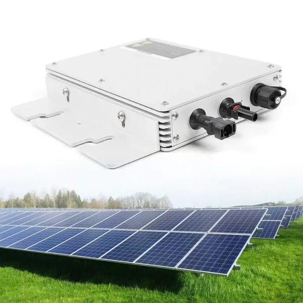 Solární invertor - MPPT Micro Inverter Solární panel Grid Tie Inverter Solární PV bezdrátový invertorový modul Vodotěsný IP65 (WVC-300W)
