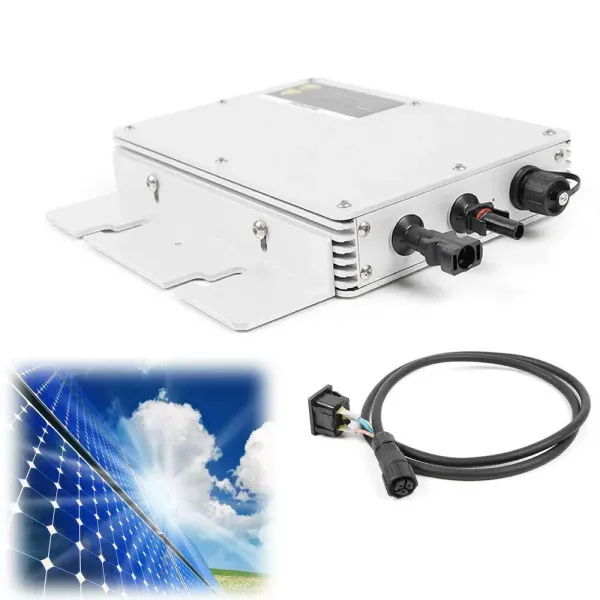 Invertor bezdrátového ovladače 600 W, vodotěsný fotovoltaický invertor IP65, solární mikroinvertor připojený k solární síti