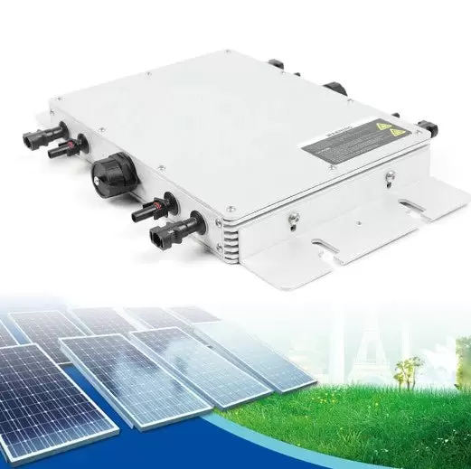 Mikro solární invertor - MPPT Mikro fotovoltaický invertor, odolný solární měnič Power Inverter 1200W (IP65)