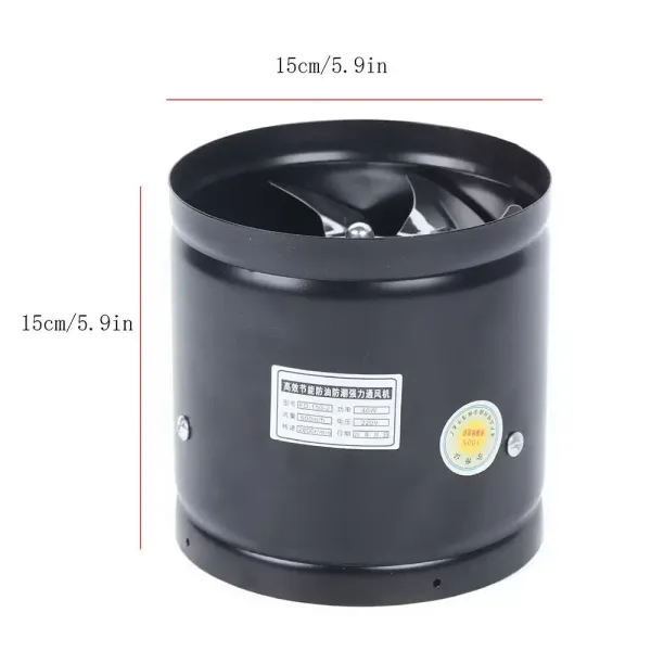 Energeticky úsporný vysokorychlostní dvouválcový ventilátor - 220V