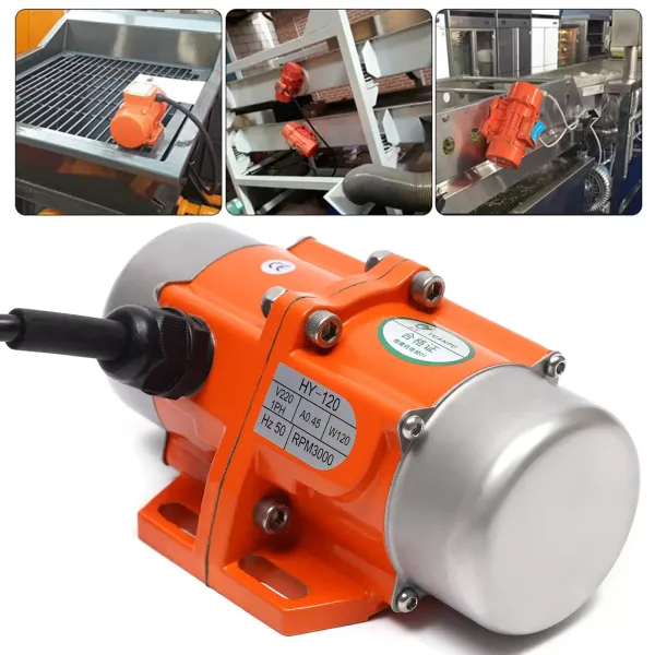 1-fázový asynchronní vibrační motor pro mechanický motor 220 V 3000 ot./min (120 W)